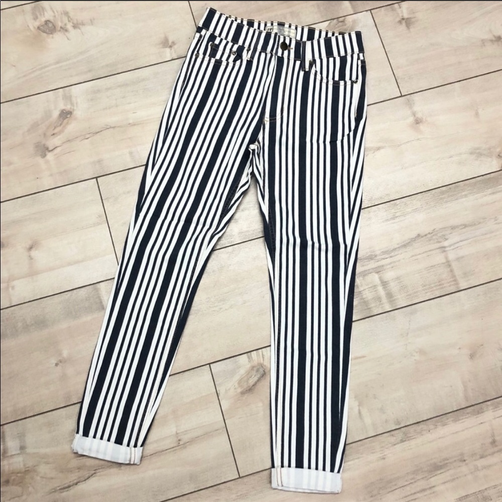 Free People  Strips Demin